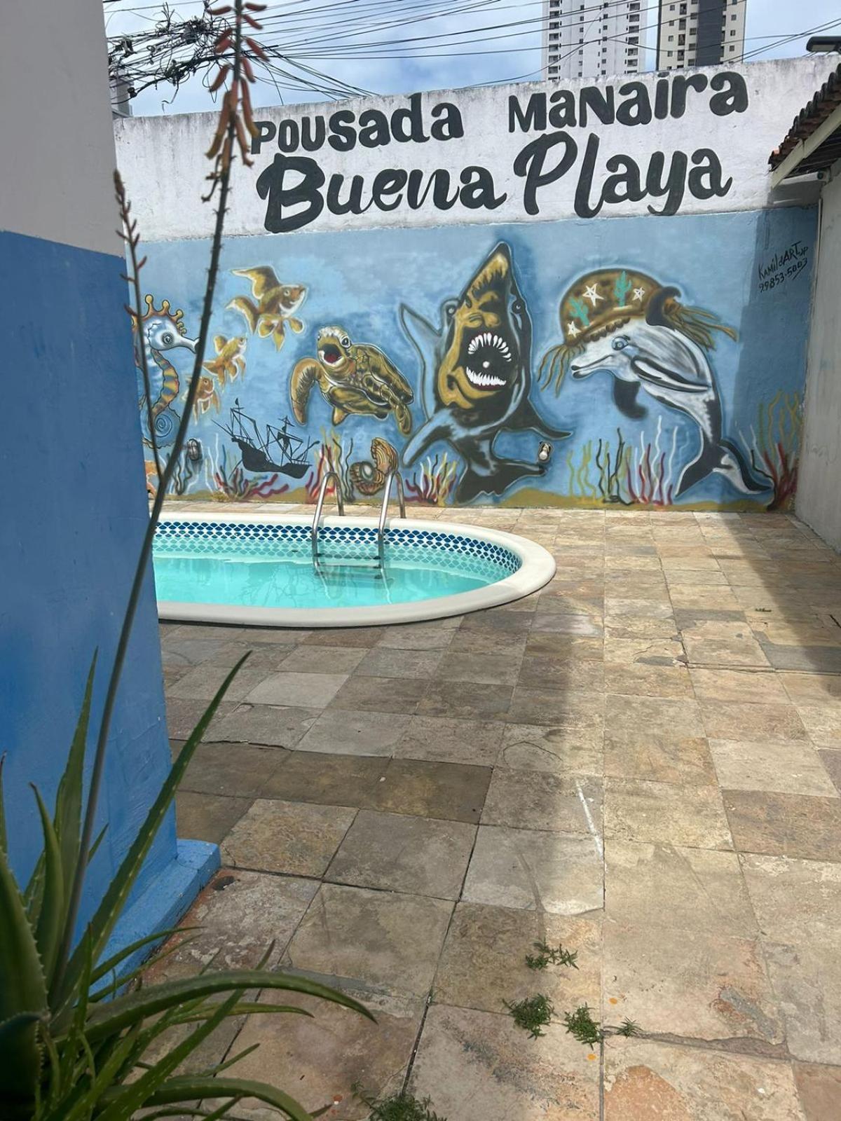 Pousada Manaira Buena Playa João Pessoa Екстериор снимка